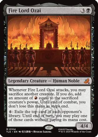 Fire Lord Ozai |  (104) [Avatar: The Last Airbender: Eternal-Legal]