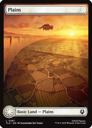 Plains (287) |  Foil (287) [Avatar: The Last Airbender]