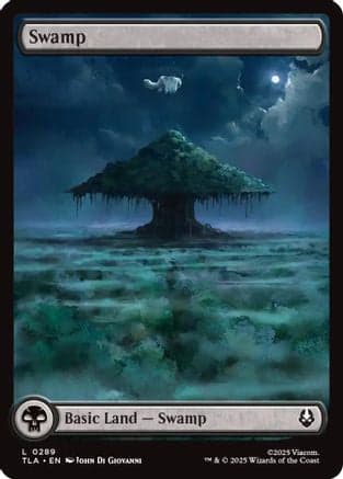 Swamp (289) |  Foil (289) [Avatar: The Last Airbender]