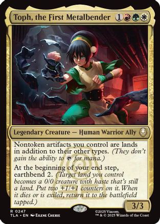 Toph, the First Metalbender |  Foil (247) [Avatar: The Last Airbender]