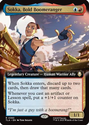 Sokka, Bold Boomeranger (Extended Art) |  (383) [Avatar: The Last Airbender]