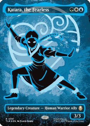 Katara, the Fearless (Borderless Battle Pose) |  (361) [Avatar: The Last Airbender]
