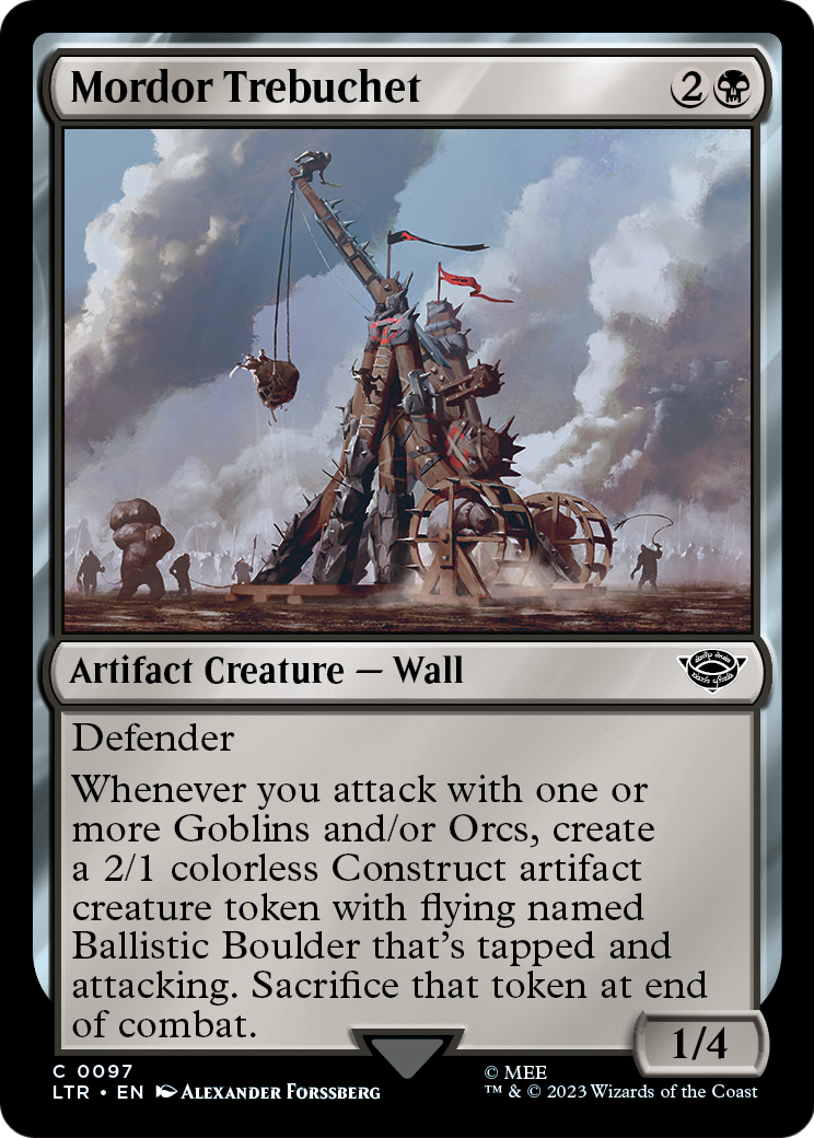 Mordor Trebuchet [The Lord of the Rings: Tales of Middle-Earth] Foil