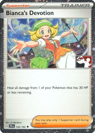 Bianca's Devotion (Cosmos Holo) 142/162 - Prize Pack Series Cards Holofoil