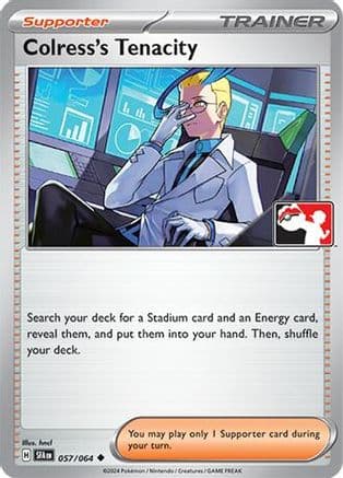 Colress's Tenacity 057/064 - Prize Pack Series Cards Holofoil