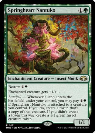 Springheart Nantuko |  Foil (171) [Promo Pack: Edge of Eternities]
