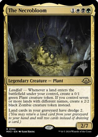 The Necrobloom |  Foil (194) [Promo Pack: Edge of Eternities]