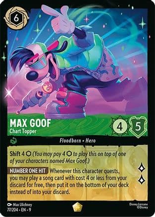 Max Goof - Chart Topper |  (77/204) [Fabled]