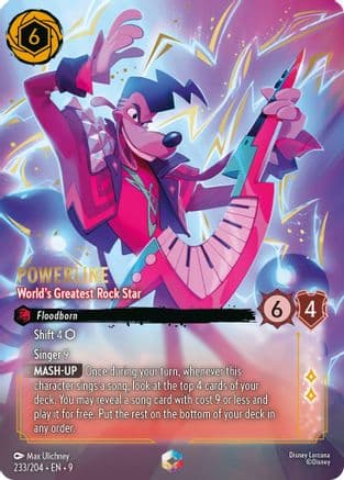 Powerline - World's Greatest Rock Star (Enchanted) | Holofoil (233/204) [Fabled]