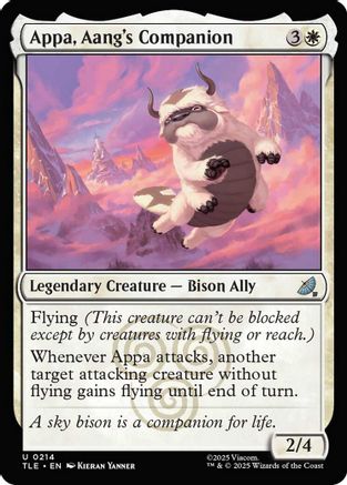 Appa, Aang's Companion |  Foil (214) [Avatar: The Last Airbender: Eternal-Legal]
