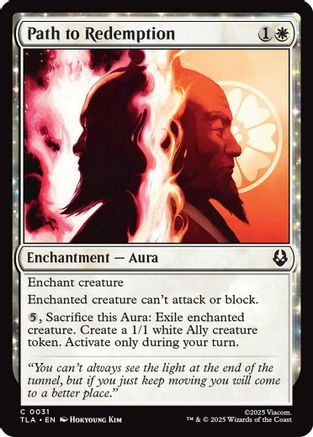 Path to Redemption |  Foil (031) [Avatar: The Last Airbender]