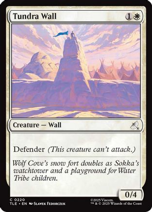 Tundra Wall |  (220) [Avatar: The Last Airbender: Eternal-Legal]