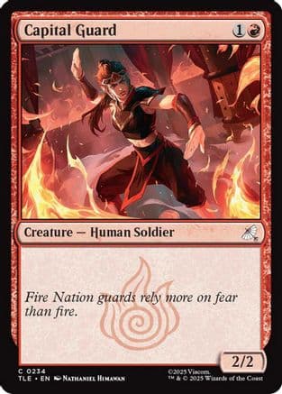 Captain Guard |  Foil (234) [Avatar: The Last Airbender: Eternal-Legal]