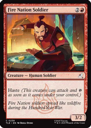 Fire Nation Soldier |  (238) [Avatar: The Last Airbender: Eternal-Legal]