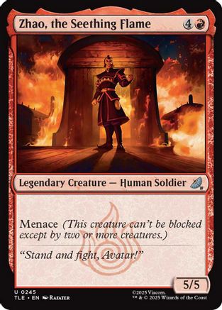 Zhao, the Seething Flame |  (245) [Avatar: The Last Airbender: Eternal-Legal]