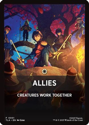 Allies Theme Card |  (001) [Avatar: The Last Airbender: Eternal-Legal]