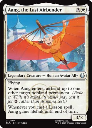 Aang, the Last Airbender |  Foil (004) [Avatar: The Last Airbender]