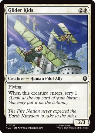 Glided Kids |  Foil (021) [Avatar: The Last Airbender]