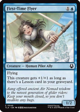 First-Time Flyer |  Foil (049) [Avatar: The Last Airbender]
