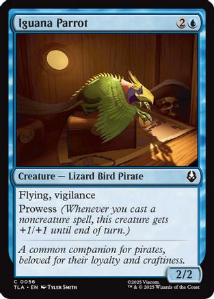 Iguana Parrot |  Foil (056) [Avatar: The Last Airbender]