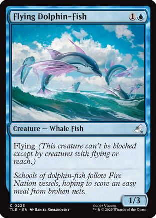 Flying Dolphin-Fish |  (223) [Avatar: The Last Airbender: Eternal-Legal]