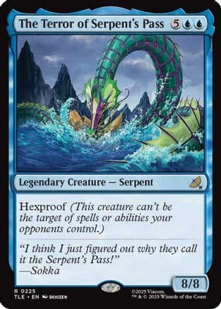 The Terror of Serpent's Pass |  Foil (225) [Avatar: The Last Airbender: Eternal-Legal]
