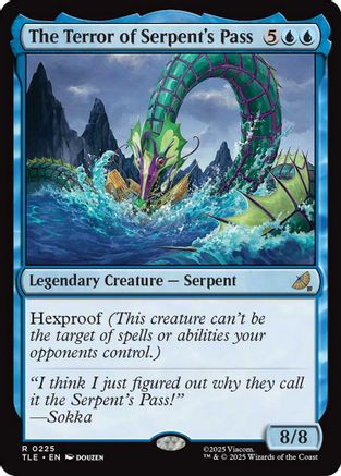 The Terror of Serpent's Pass |  Foil (225) [Avatar: The Last Airbender: Eternal-Legal]
