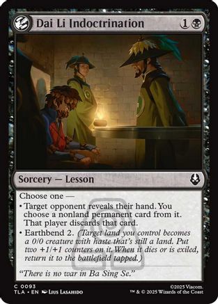 Dai Li Indoctrination |  Foil (093) [Avatar: The Last Airbender]