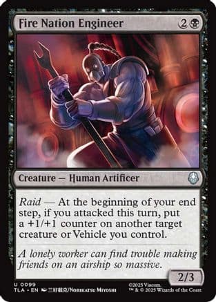 Fire Nation Engineer |  Foil (099) [Avatar: The Last Airbender]