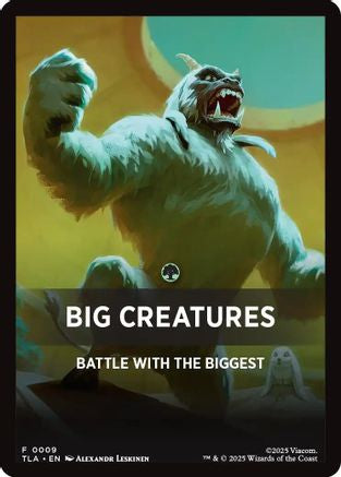 Big Creatures Theme Card |  (009) [Avatar: The Last Airbender]