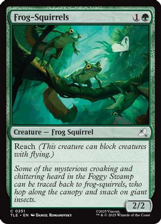 Frog-Squirrels |  Foil (251) [Avatar: The Last Airbender: Eternal-Legal]