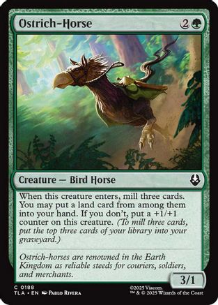 Ostrich-Horse |  (188) [Avatar: The Last Airbender]