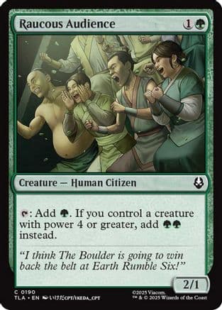 Raucous Audience |  (190) [Avatar: The Last Airbender]