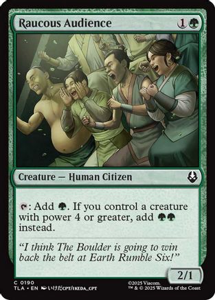 Raucous Audience |  (190) [Avatar: The Last Airbender]