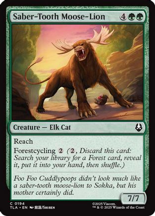 Saber-Tooth Moose-Lion |  Foil (194) [Avatar: The Last Airbender]