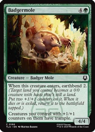 Badgermole |  Foil (166) [Avatar: The Last Airbender]