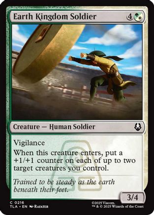 Earth Kingdom Soldier |  Foil (216) [Avatar: The Last Airbender]