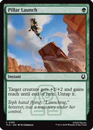 Pillar Launch |  Foil (189) [Avatar: The Last Airbender]
