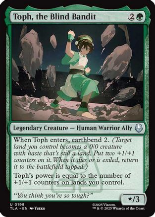 Toph, the Blind Bandit |  (198) [Avatar: The Last Airbender]