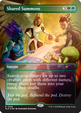Shared Summons |  Foil (1308) [Secret Lair Drop Series]
