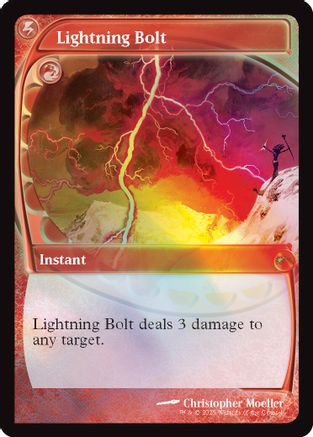 Lightning Bolt (Retro Frame) |  Foil (001) [Secret Lair Drop Series]