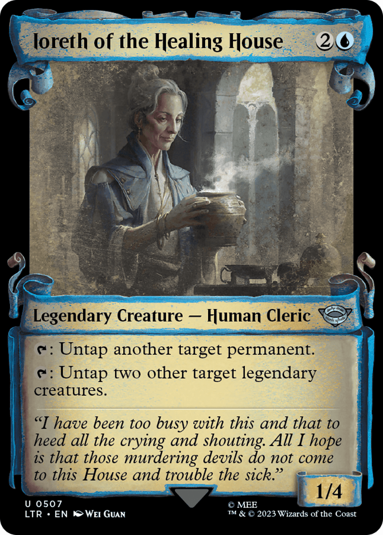 Ioreth of the Healing House [The Lord of the Rings: Tales of Middle-Earth Showcase Scrolls] Foil