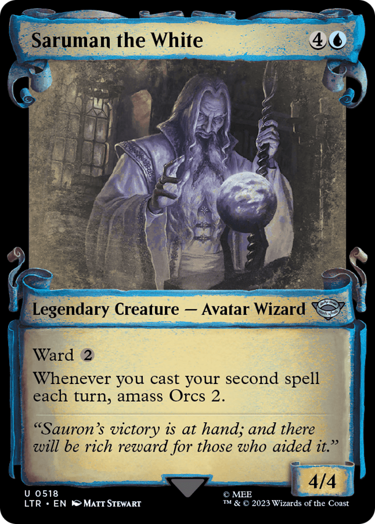 Saruman the White [The Lord of the Rings: Tales of Middle-Earth Showcase Scrolls]