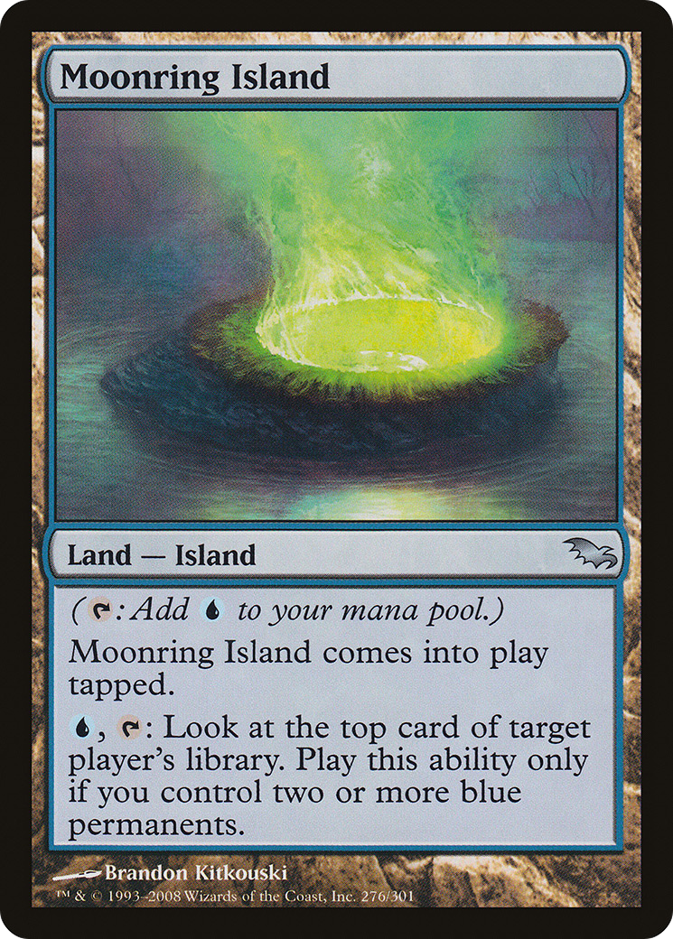Moonring Island [Shadowmoor] Foil