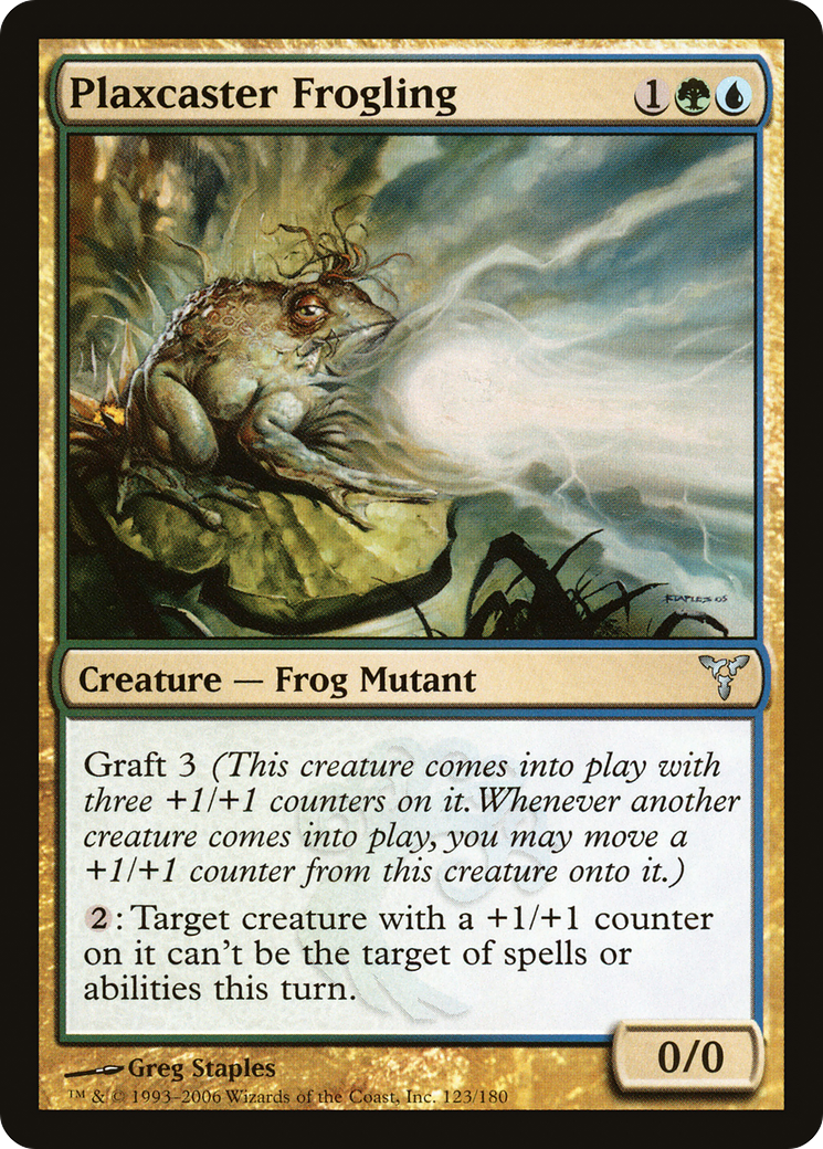 Plaxcaster Frogling [Dissension] Foil