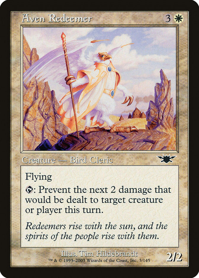 Aven Redeemer 3/145 (Legions)  - Foil
