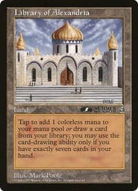 Library of Alexandria (Oversized) [Oversize Cards] Foil