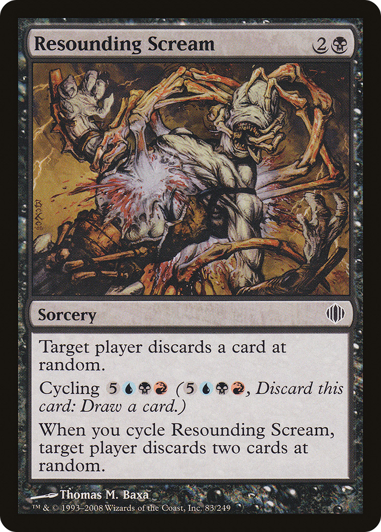 Resounding Scream [Shards of Alara] Foil