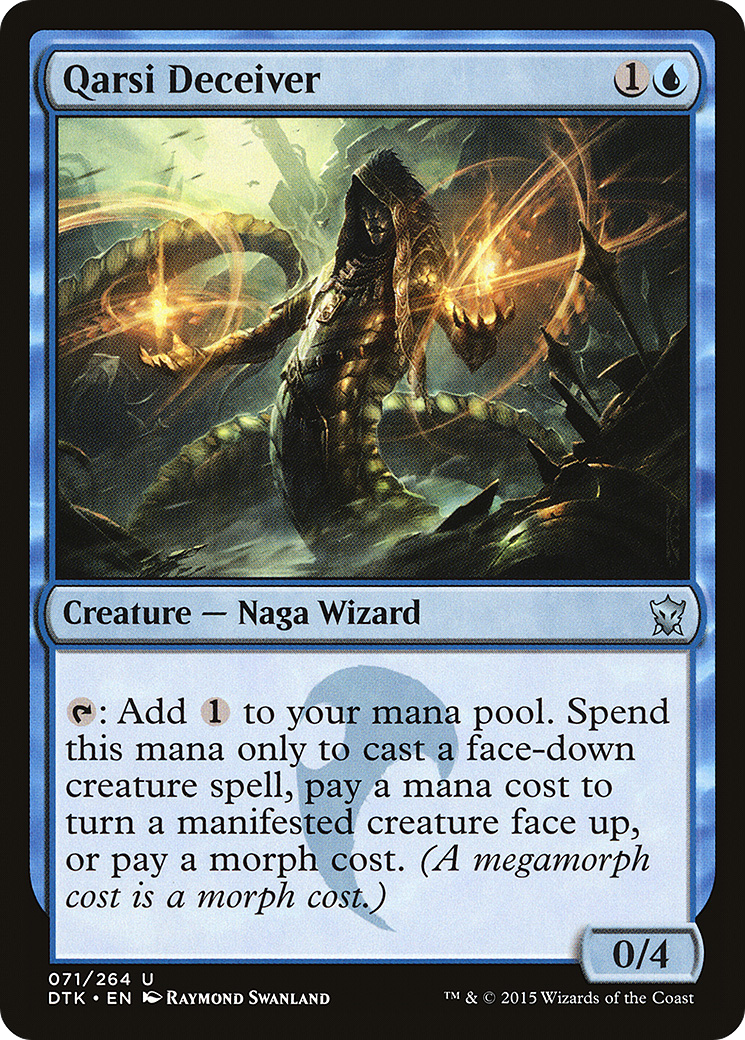 Qarsi Deceiver [Dragons of Tarkir] Foil