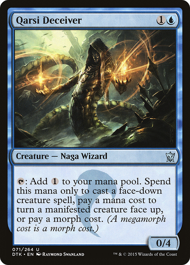 Qarsi Deceiver [Dragons of Tarkir] Foil